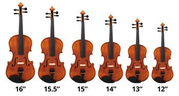 What size viola do I need? - Hidersine Orchestral ...