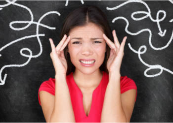 Stressed Teacher